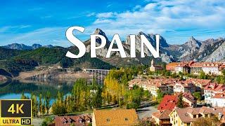 SPAIN 4K - Scenic Relaxation Film with Relaxing Music and Amazing Nature Video Ultra HD.