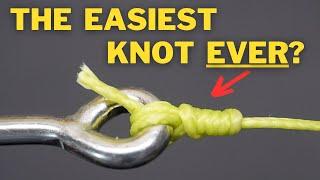 How to tie the Trilene Knot the EASIEST fishing knot