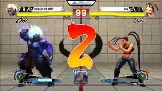 Sanford Kelly Oni vs MOV Ibuki - EVO 2015 USF4 Pools - 720p60fps