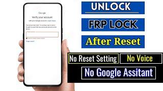 How To Unlock Google Account After Factory Reset 2023  No Need PC