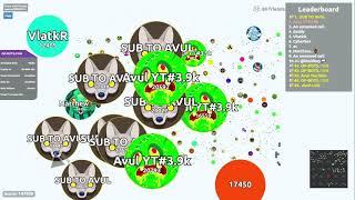 AGAR.IO SERVER TAKEOVER WITH BOTS #235  OP-BOTS.COM