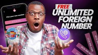 How To Get Foreign Number For FREE 2024Get FREE Foreign Numbers