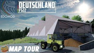 Deutschland FS22  by EDOMOD  Farming Simulator 22  NEW MAP PC ONLY