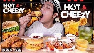 REVIEW NEW KFC HOT & CHEEZY TAPI AKU HAIRAN KAT MANA BAHARUNYA?  ASMR MUKBANG