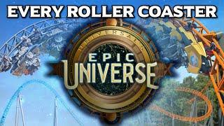 ALL Roller Coasters of Epic Universe - News & Rumor Update