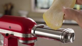 How To Use the 3-Piece Pasta Roller and Cutter Set  KitchenAid