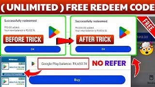 Free Redeem Code Unlimited  100% Free Redeem Code  Free Redeem Code App Google Play Redeem Code