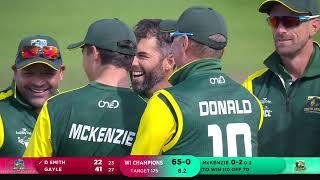 Match # 9 Highlights  South Africa Champs vs West Indies Champs  The World Championship of Legends