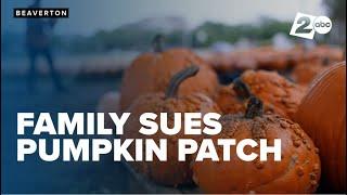 Family sues Beaverton pumpkin patch after train ride tips over alleging negligence