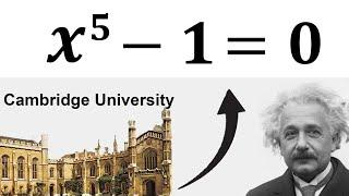 Can you solve this Cambridge Entrance Exam Question?
