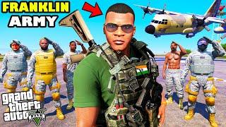 Franklin Become Army Commander To Save The World In GTA 5  SHINCHAN and CHOP