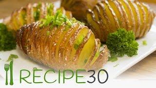 HASSELBACK POTATOES  the baked potato recipe - Recipe30