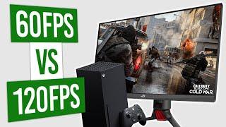 You NEED to use 120 FPS on Xbox Series XS