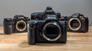 Nikon Z6 III - Low Light Performance With Canon R5C  Fuji X-H2S  Blackmagic 6K FF Comparison