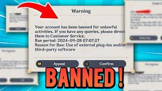 MILLION Genshin Accounts BANNED  The Biggest Ban Wave EVER?  Genshin Impact Shocking News