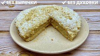 NO-BAKE Vanilla Cake Recipe Without Oven  Easy No Oven and No Bake Cake Recipe  How To Make Cake