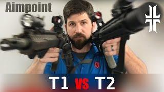 Comparing the Aimpoint T1 to the T2 sights for the m4  AR-15