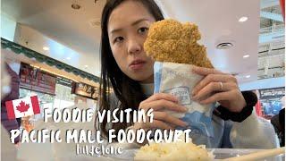 Weekend Vlog    Foodie visiting Pacific Mall Foodcourt  多倫多生活日常  萬錦  太古廣場掃街   Hilda Leong