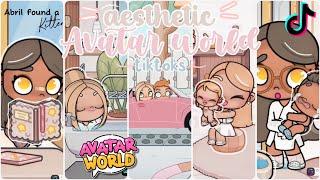 🩰45 minutes of Aesthetic Avatar World routines roleplay cooking etc. Avatar World TikToks