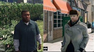 GTA V vs Watch Dogs Next Gen Graphics Comparison