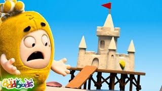 Bubbles Sand Castle Competition  Oddbods - Sports & Games Cartoons for Kids