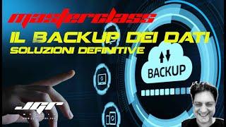 Il BACKUP lincubo di tutti i Producers musicali ma non solo Facciamolo bene. JGR Cafè 2024