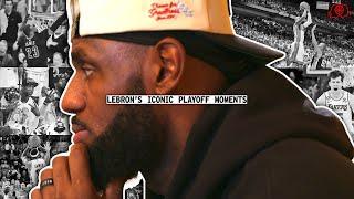 LeBrons Most Iconic Playoff Moments Ever  A Mind the Game Compilation Video