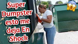 SUPER DUMPSTER VEAN LO QUE LOS EMPLEADOS AROJARON A LA BASURA ME DEJO EN SHOCK#NoemyB