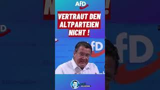 Vertraut den #Altparteien nicht #afd #stephanbrandner #brandner