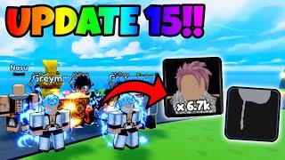 *UPDATE 15* NEW Trial Heroes Upgrades & More Anime Max Simulator