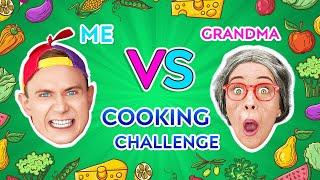 ME vs. GRANDMA  Generations Clash in the Kitchen Who is Cooks Best and Wins The Prize by 123 GO