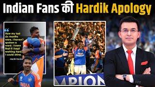 Hardik Pandya in T20 WC 2024 made Indian fans apologies to their WC hero