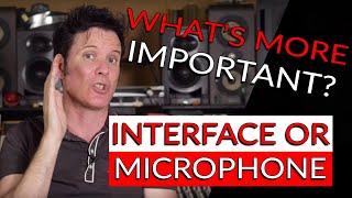 Microphone or Interface Whats More Important? FAQ Friday - Warren Huart Produce Like A Pro