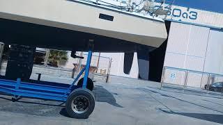 Интересные лодки на лодочном дворе в Аликанте
