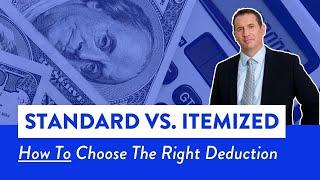 Standard Deduction vs Itemizing