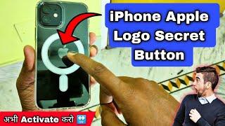 iPhone Apple Logo Secret Button kaise On kare  How to activate Back Tap Apple Logo Button on iPhone