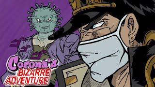 Jotaro Fights Coronavirus JJBA Parody Animation