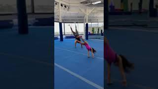 Tumbling with my 5-year-old daughter