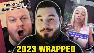 INSANE Starfield PRONOUNS RANT Jordan Petersons MELTDOWN and NPC Tik Tok Streams 2023 WRAPPED