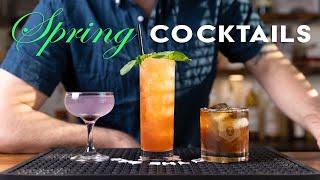 3 cocktail recipes to try this spring