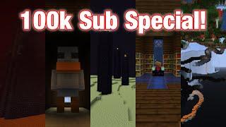 Exploring YOUR Minecraft Theories   100k Subscriber Special