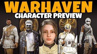 Warhaven Character Creation All Heroes Immortals Skins Full Customization Options More