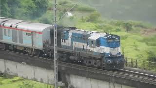 कोकण Ganpati Special  Magnificent ALCO CHUGGING Special Train