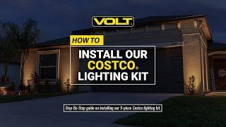 How To Install a VOLT® Landscape Lighting Kit From Costco®