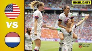 FINAL USA vs Netherlands  Extended Highlights  2019 FIFA Womens World Cup