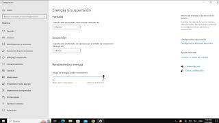 Configurar Tiempo De Suspencion Y Bloqueo De Pantalla En Windows 10