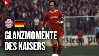 Legendäre Beckenbauer-Szenen Libero Lichtgestalt Legende  Kaiser Franz Beckenbauer