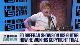 Ed Sheeran Shows on His Guitar How He Won His Copyright Lawsuit