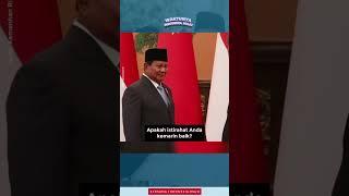 Bertemu Xi Jinping Prabowo berkomitmen melanjutkan kerja sama Indonesia & China #prabowo #shorts