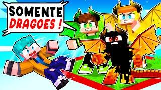 PRESOS em UMA CHUNK como DRAGÕES no Minecraft